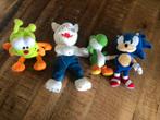Oa sonic en dolfje weerwolfje, Kinderen en Baby's, Speelgoed | Knuffels en Pluche, Ophalen, Zo goed als nieuw, Overige typen
