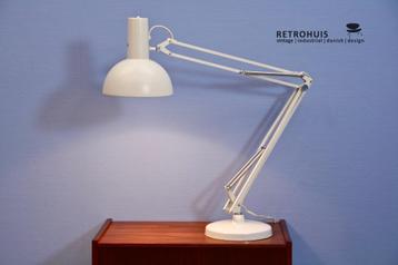 Deense vintage bureaulamp Louis Poulsen 1970s retro 