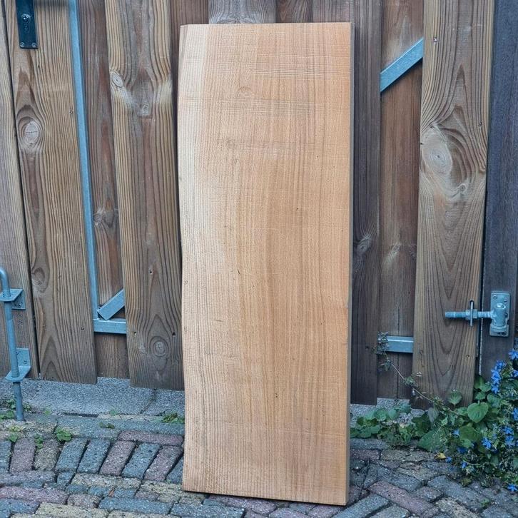Massief Eikenhouten Plank., Doe-het-zelf en Verbouw, Hout en Planken, Zo goed als nieuw, Plank, Eiken, Minder dan 200 cm, Minder dan 25 mm