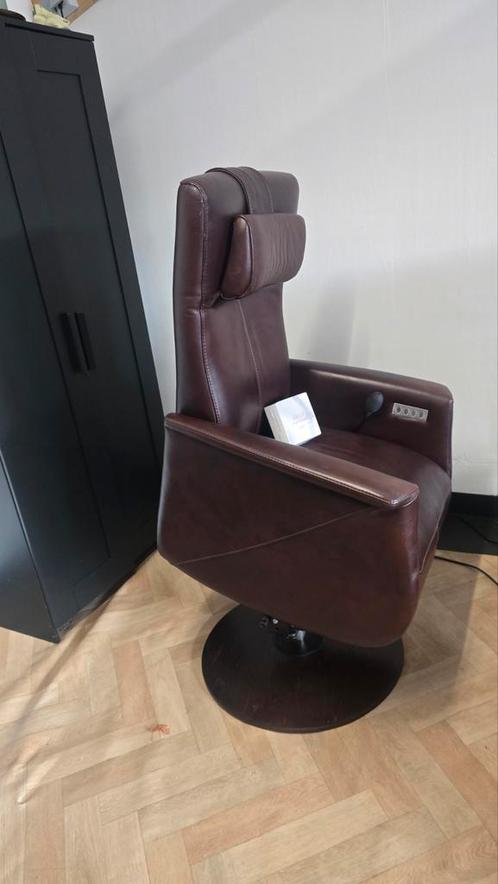Prominent toscana accu sta op stoel relax fauteuil draai, Huis en Inrichting, Fauteuils, Zo goed als nieuw, 50 tot 75 cm, Minder dan 75 cm