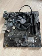 ASUS Prime B450M-A set 6c CPU 16GB RAM, Computers en Software, Moederborden, Gebruikt, DDR4, Ophalen of Verzenden, Micro-ATX