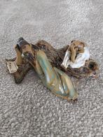 Fantastisch   hand gemaakt houten boeddha  en  beelden  nog, Antiek en Kunst, Ophalen of Verzenden