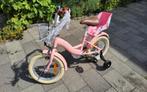 Sjoef meisjesfiets 14 inch, Fietsen en Brommers, Fietsen | Kinderfietsjes, Ophalen, Zijwieltjes, Sjoef, Minder dan 16 inch