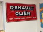 RENAULT emaille reclamebord, Ophalen of Verzenden