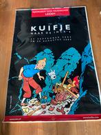 Reclameposter van Kuifje uit bushokje, Ophalen, Kuifje, Gebruikt, Plaatje, Poster of Sticker