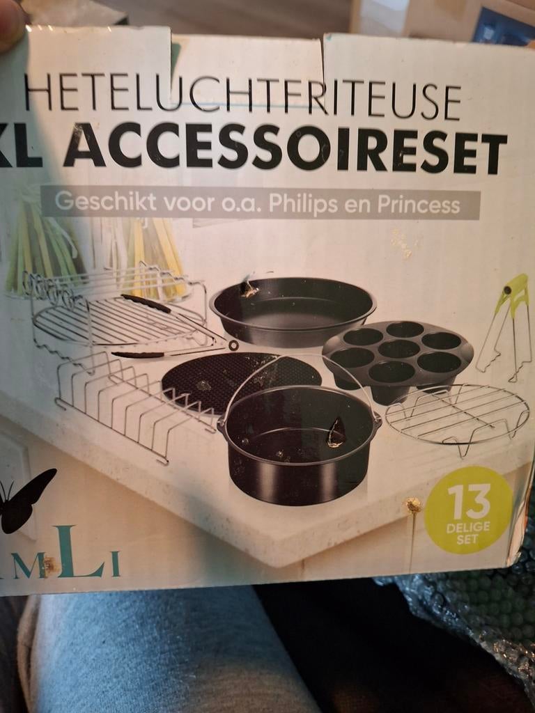Airfryer  xl accessoires set, Witgoed en Apparatuur, Airfryers, Ophalen of Verzenden, Nieuw