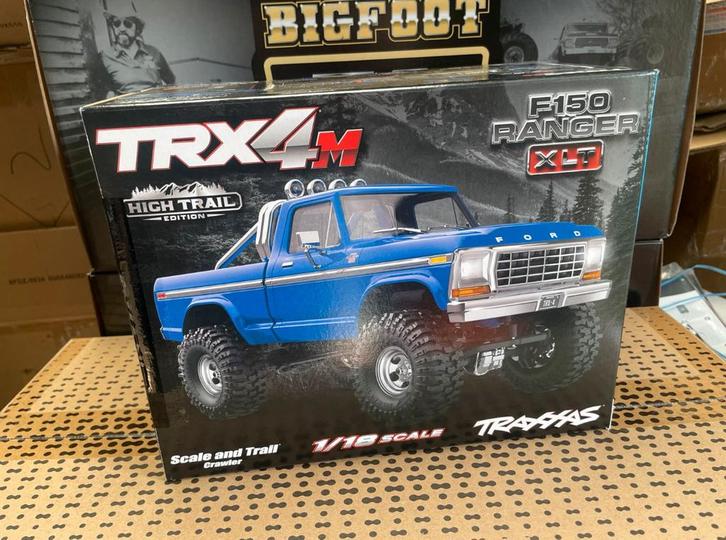 Traxxas TRX4M F150 Ranger XLT 1:18 (incl accu en lader), Hobby en Vrije tijd, Modelbouw | Radiografisch | Auto's, Nieuw, Auto offroad