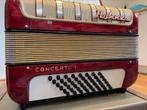 Hohner concerto 1. 48 Bas. Als nieuw, Muziek en Instrumenten, Accordeons, 48-bas, Verzenden, Zo goed als nieuw, Hohner