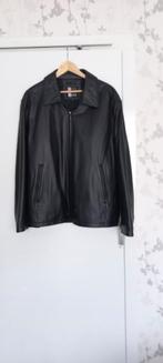 3 mooie leren heren jassen mt 56/58, Kleding | Heren, Ophalen of Verzenden, Zo goed als nieuw, Maat 56/58 (XL), Zwart