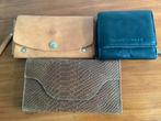 Drie portemonnees, Sieraden, Tassen en Uiterlijk, Portemonnees, Ophalen of Verzenden, Zo goed als nieuw, Overige kleuren, Leer