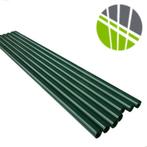 15 meter dubbelstaafmat 203cm 6/5/6 Groen B-keus OP=OP, Ophalen of Verzenden, Nieuw, IJzer, Dubbelstaafmat hekwerk