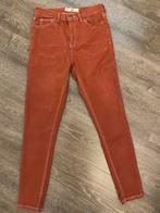 Z.G.A.N. Dames spijkerbroek roestbruin maat 28 36 S JAMIE, Overige kleuren, Ophalen of Verzenden, Zo goed als nieuw, W28 - W29 (confectie 36)