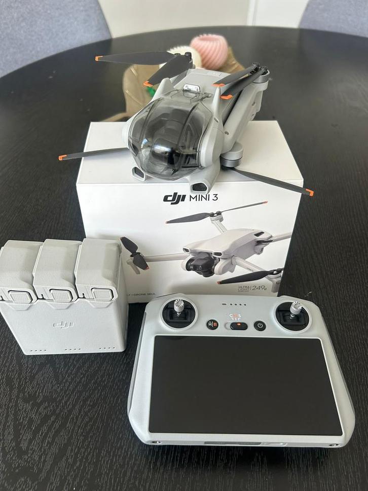 DJI Mini 3 Drone | 4K Camera | Tas + ND-filters + Controller, Audio, Tv en Foto, Drones, Zo goed als nieuw, Drone met camera, Ophalen of Verzenden