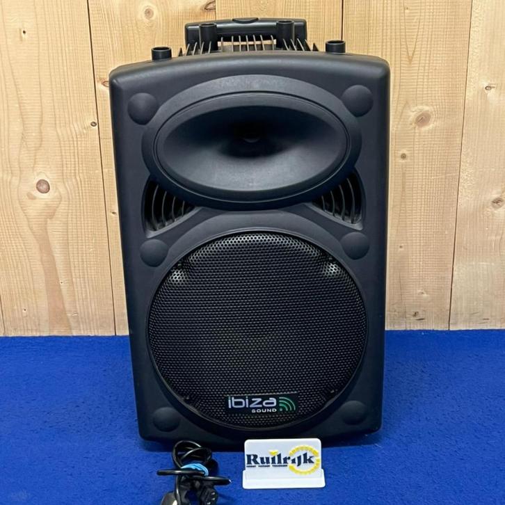 Ibiza Sound PORT12VHF-BT mobiele luidspreker box 700W - Nett, Audio, Tv en Foto, Luidsprekers, Zo goed als nieuw