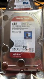 4x Harddisk 4TB WD type WD40EFRX met 51k en 12k draaiuren, Intern, Gebruikt, Server, Info@wd.com