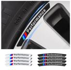BMW M PERFORMANCE STICKERS OP RAND VAN VELGEN, Ophalen of Verzenden