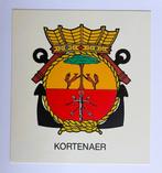 Hr.Ms. Kortenaer [F807] - oude sticker - 1980's, Ophalen of Verzenden, Marine, Nederland, Overige typen