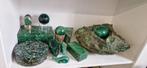 Malachite kunstvoorwerpen, Ophalen of Verzenden