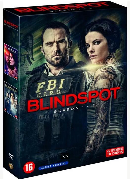 Blindspot - Seizoen 1 & 2 (DVD BOX,NL Ondertiteling!) NIEUW!, Cd's en Dvd's, Dvd's | Tv en Series, Nieuw in verpakking, Actie en Avontuur