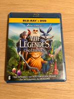 De Vijf Legendes Blu-ray + DVD, Kinderen en Jeugd, Ophalen of Verzenden, Zo goed als nieuw, Nvt