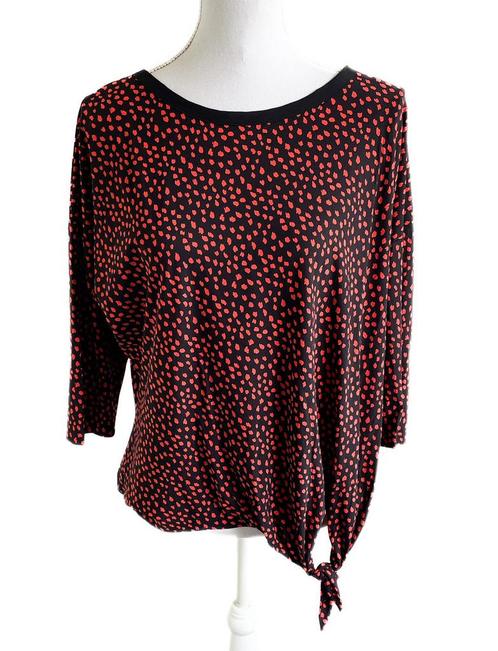 Mooie top van Studio Anneloes M, Kleding | Dames, Tops, Gedragen, Maat 38/40 (M), Rood, Lange mouw, Ophalen of Verzenden