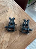 Wellgo M085 pedalen met toeclips - Gebruikt, Fietsen en Brommers, Ophalen of Verzenden, Gebruikt