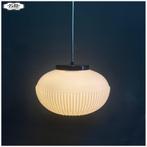 Grote opaline hanglamp Lamp van Karel Volf, Huis en Inrichting, Lampen | Hanglampen, Ophalen, Nb, Nb, Minder dan 50 cm