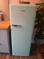Retro Domo Koelkast Mintgroen - ZGAN!, Witgoed en Apparatuur, Koelkasten en IJskasten, Ophalen, 200 liter of meer, Zo goed als nieuw