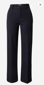 MbyM Zwarte Pantalon Broek - Maat M, Kleding | Dames, Broeken en Pantalons, Maat 38/40 (M), Zwart, Ophalen of Verzenden, Zo goed als nieuw