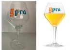 3 nieuwe Ypra Bier Glazen 33 cl, Nieuw, Overige merken, Glas of Glazen, Ophalen of Verzenden