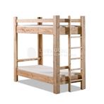 Steigerhouten stapelbed, Kinderen en Baby's, Kinderkamer | Stapelbedden en Hoogslapers, Ophalen, Gebruikt, Stapelbed