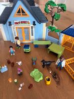 Dierenkliniek van Playmobil helemaal compleet, Ophalen of Verzenden, Zo goed als nieuw