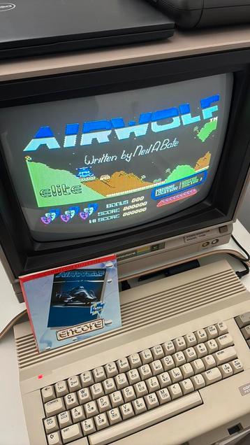 Airwolf C64 Originele Disk GETEST beschikbaar voor biedingen