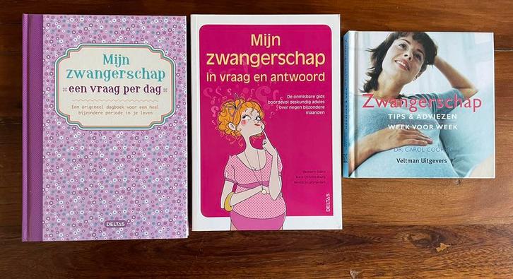 3 boeken over zwangerschap, Boeken, Zwangerschap en Opvoeding, Nieuw, Zwangerschap en Bevalling, Ophalen of Verzenden