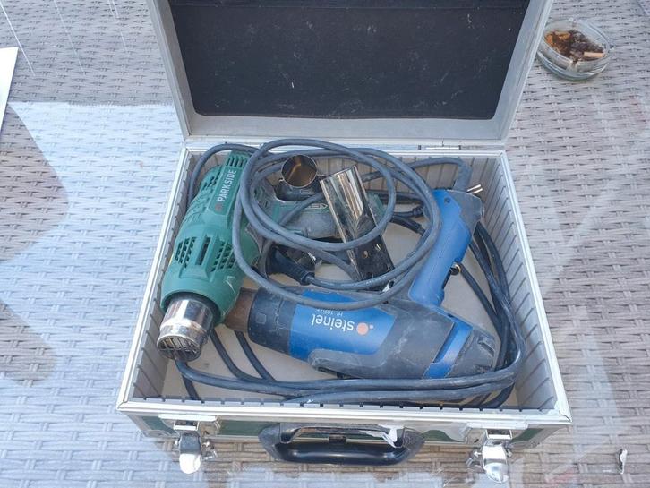 2 merk verfbranders, Doe-het-zelf en Verbouw, Schildersmaterialen, Gebruikt, Overige typen, Ophalen of Verzenden