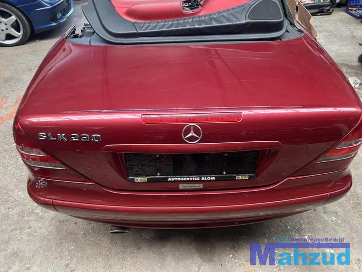 MERCEDES SLK R170 ROOD 548 achterklep 1996-2004, Auto-onderdelen, Carrosserie en Plaatwerk, Achterklep, Mercedes-Benz, Achter