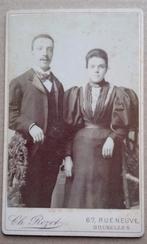 Oude CDV kabinetfoto, Brussel, ca. 1900, Ophalen of Verzenden