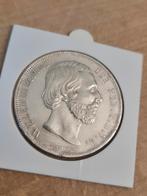 Zilveren Rijksdaalder Willem III 1870 - Mooi!, Postzegels en Munten, Munten | Nederland, Koning Willem III, Verzenden, Zilver