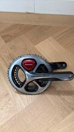Dura ace 175mm crank Pioneer powermeter, Ophalen of Verzenden, Gebruikt, Racefiets, Crankstel of Pedalen