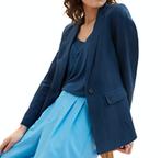 Tom Tailor marineblauwe blazer, met stretch, maat 40, NIEUW!, Maat 38/40 (M), Blauw, Nieuw, Tom Tailor