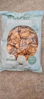 Eco Ballonnen - 100 stuks - Goud, Ophalen of Verzenden, Nieuw, Versiering, Verjaardag
