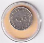 Nederlandse Antillen 1/4 Gulden 1967 Zeer Fraai, Postzegels en Munten, Munten | Nederland, Koningin Juliana, Verzenden, Zilver