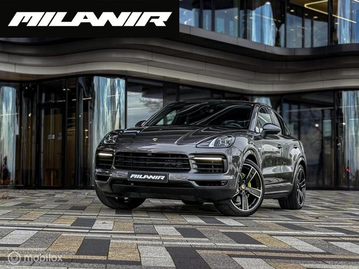 Porsche Cayenne Coupé 3.0 E-Hybrid Pano|Sport chrono|Luchtv, Auto's, Porsche, Bedrijf, Te koop, Cayenne, 360° camera, 4x4, ABS