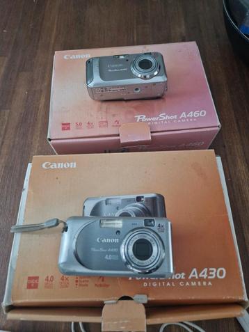 Canon PowerShot A430 en A460 - Compact Camera beschikbaar voor biedingen