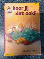 Hoor jij dat ook? - Claudia de Boer, Ophalen of Verzenden, Zo goed als nieuw, Claudia de Boer, Fictie algemeen