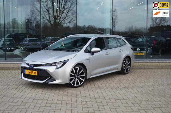 Toyota Corolla Touring Sports 1.8 Hybrid | Trekhaak | Stoelv, Auto's, Toyota, Bedrijf, Te koop, Corolla, ABS, Achteruitrijcamera