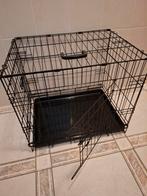 Puppy hondenbench zwart, Ophalen, Zo goed als nieuw, Minder dan 75 cm, Minder dan 65 cm