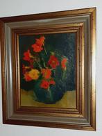 Olieverf schilderij Oost-Indische kers Jan Knikker, Antiek en Kunst, Ophalen of Verzenden