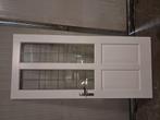 Opdekdeur glas in lood, Ophalen, 80 tot 100 cm, Binnendeur, Glas