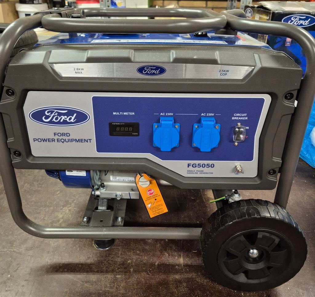 Ford FG5050 Aggregaat – Nieuw – 2,8 kW – Benzine, Ophalen, Nieuw